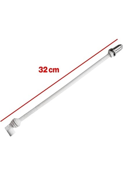 Klozet Tuvalet Taharet Çubuğu 32 cm Plastik Borulu Ayarlanabilir Kısaltılabilir U Tipli Montaj indirimleri
