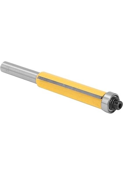 Freze Ucu, Ağaç Işleme Freze Bıçağı, Profesyonel Şaft Freze Ucu, Ağaç Işleme Freze Bıçağı, Rulmanlı Gömme Kesim Ucu 8 mm Kırpma Için (Gri 1) fırsatları