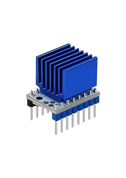 Trinamic TMC2208 V1.2 Step Motor Sürücü Soğutuculu Makerbase 1/256 Step 1.4A Cnc 3D Yazıcı Robot Reprap Mks Gen Ramps Prusa Mendel Ultimaker indirimleri
