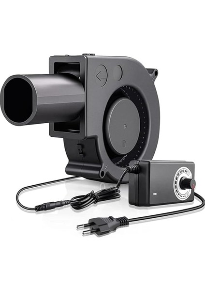 12 V Radyal Fan, 230 V Ayarlanabilir Ac Radyal Fan, Türbin Fanı, Hava Çıkışı ile Donatılmıştır, Şömine Sobası Için Fan, Kutu, Devir Sayısı Düzenleyici Soğutma Havalandırması, Piknik, Kamp, Barbekü