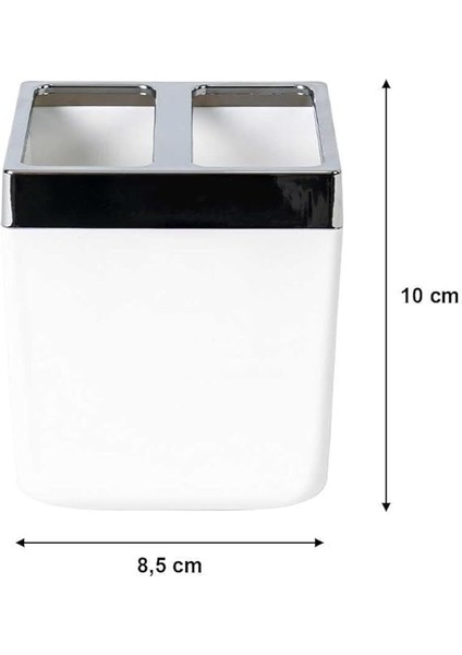 Toskana Diş Fırçalık, Beyaz, M-SA03-01 fiyatları