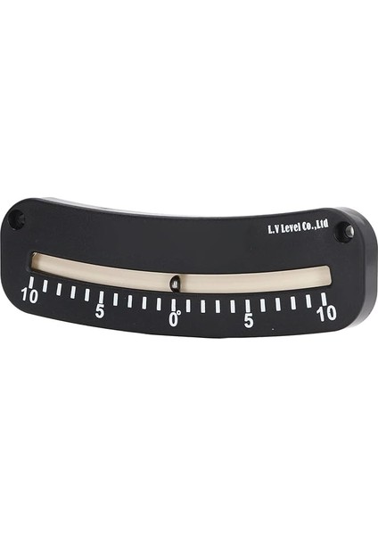 Klinometre ‑10° Ila 0° Ila 10° Arası Şeffaf Ölçekli Mini Açılı Eğim Ölçer Sabitleme Delikli