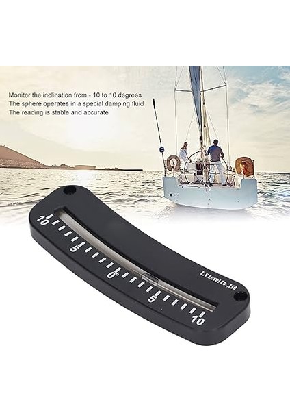 Klinometre ‑10° Ila 0° Ila 10° Arası Şeffaf Ölçekli Mini Açılı Eğim Ölçer Sabitleme Delikli indirimleri