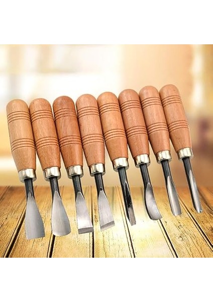 1 8 Adet Ahşap Kesici Ahşap Oyma Araçları Ağaç Işleme Aracı Detay Keski Ev Ev Işlevli Yardımcı Alet Seti fiyatları