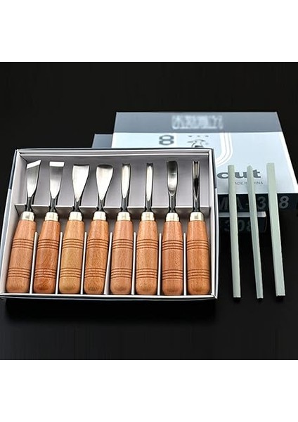 1 8 Adet Ahşap Kesici Ahşap Oyma Araçları Ağaç Işleme Aracı Detay Keski Ev Ev Işlevli Yardımcı Alet Seti fırsatları