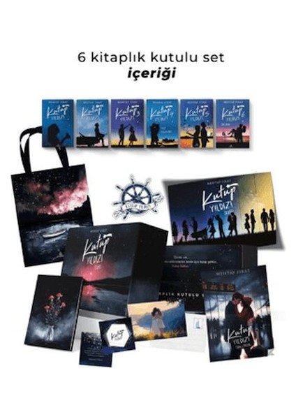 Kutup Yıldızı Serisi - 6 Kitaplık Hediyeli Kutu