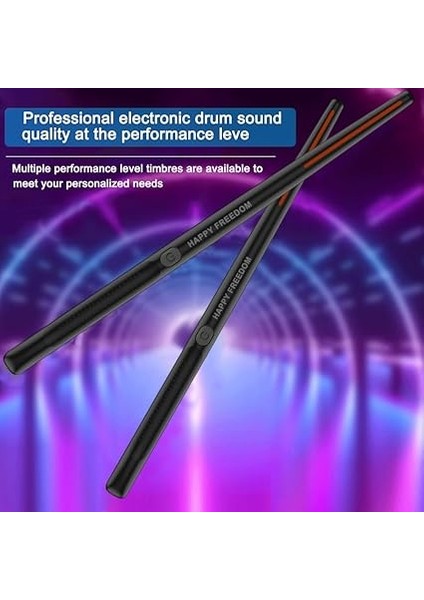 Sanal Hava Davul Seti Taşınabilir Elektronik Sanal Hava Davul Drumsticks Pedallar Profesyonel Akıllı Elektronik Davul Seti Yeni Başlayanlar Çocuklar Yetişkinler Için modelleri