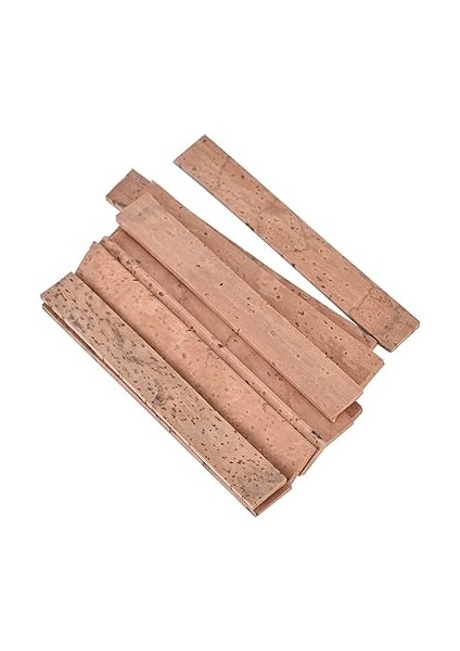 Klarnet Mantar Değiştirme Kiti 10 Adet Doğa Yumuşak Ahşap Levha Boyun Eklem Parçası Seti Değiştirin Tenor Enstrüman Tamir Aksesuarı Tüm Klarnet Severler Için Iyi Sızdırmazlık Gürültüsü Aşınma Direnci indirimleri