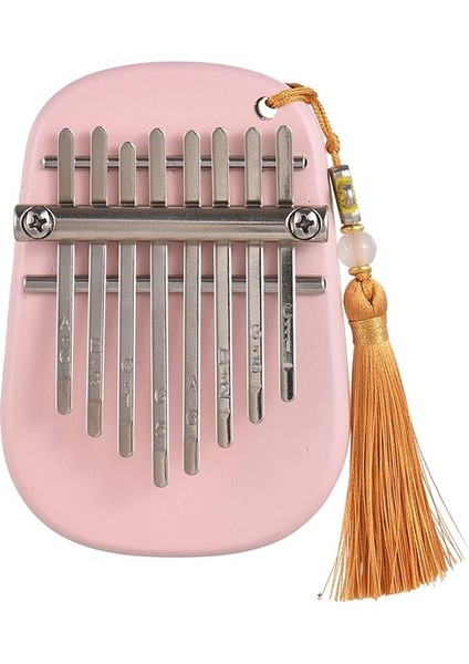 Enstrümanlar Mini Kalimba Başparmak Piyano, 8 Tuşlu Taşınabilir Müzik Aleti, Tune Hammer Dahil, Yetişkinler Için Ideal Hediye, Seyahat Dostu Müzik Aleti