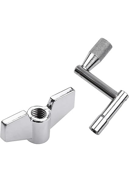 23 Adet Zil Yedek Aksesuarları Zil Standı Keçeleri ile Davul Parçaları Davul Zil Keçe Pedleri Kanat Somunları Yıkayıcılar Zil Kollu ve Davul Anahtarını Içerir indirimleri