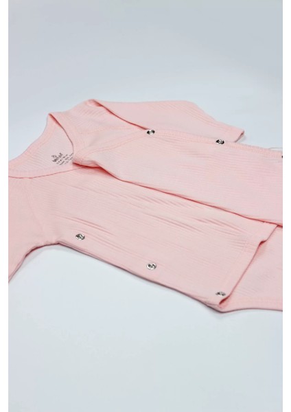 Organic Modal Flying Balloons Kruvaze Uzun Kol Body BS17121 Pembe indirimleri