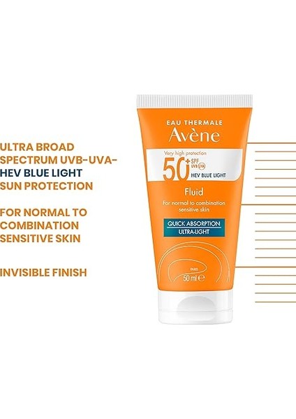 Spf 50+ Normal Veya Karma Ciltler Için Yüksek Korumalı Güneş Kremi 50 ml indirimleri