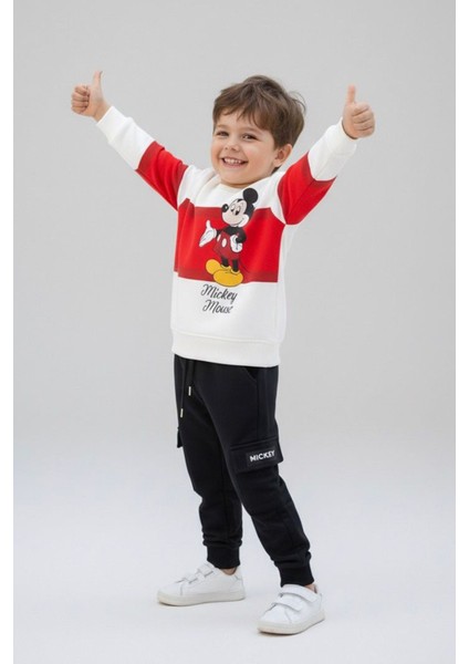 Mck Ms Şeritli Erkek Çocuk 2 li takım - Çok Renkli fiyatları