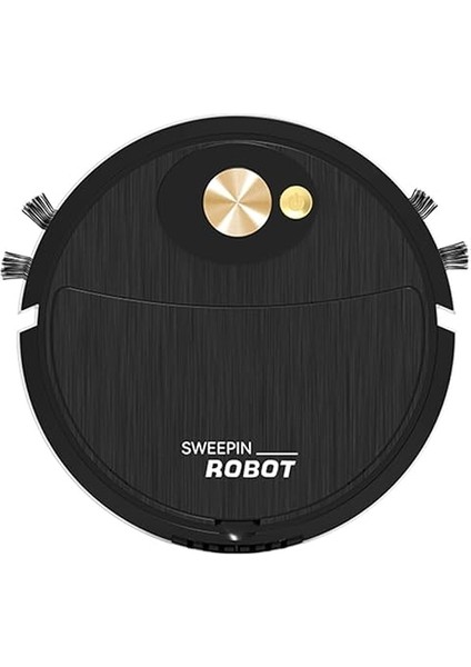 Robotu 3'ü 1 Arada Süpürme Emiş Paspaslama Akıllı Temizlik Makinesi Tembel Ev Aletleri, Robot Süpürge USB Şarj modelleri
