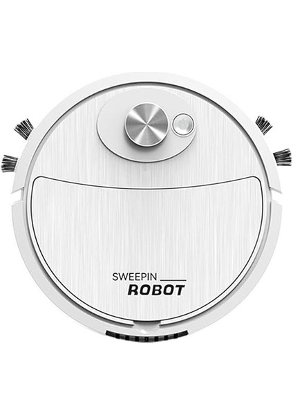 Robotu 3'ü 1 Arada Süpürme Emiş Paspaslama Akıllı Temizlik Makinesi Tembel Ev Aletleri, Robot Süpürge USB Şarj indirimleri