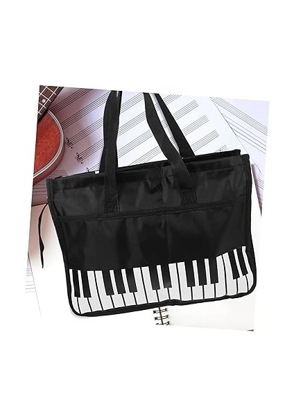 Sayfa Sayfası Notalar Paketi Çanta Cantasi Müzik Puanı Tutucu Müzik Puanı Konteyneri Müzik Notası Konteyneri Enstrüman Aksesuar Tutucu Yatay Versiyon Müzik Sehpası Öğrenci Naylon fırsatları