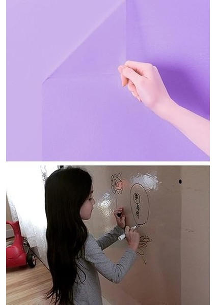 Kağıt 2 Tane Şeffaf Akıllı Kağıt Tahta 100X150 cm Yazı Tahtası modelleri