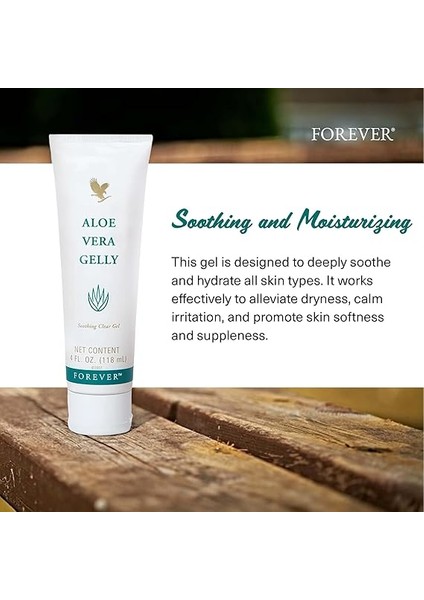 Living - Aloe Vera Gelly - Saf Aloe Jel Yatıştırıcı, Nemlendirir ve Durumu - Vegan ve Glutensiz - 4 Fl Oz modelleri