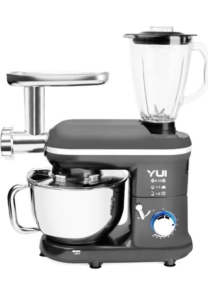 M120 Multi-Fonksiyonel 3'ü Bir Arada Stand Mikser Kıyma Setli ve Blender Özellikli