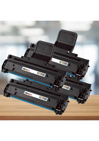 Samsung 108 / MLT-D108S Muadil Toner 4'lü Avantaj Paket / ML-1640 / ML-2240 / ML-2241