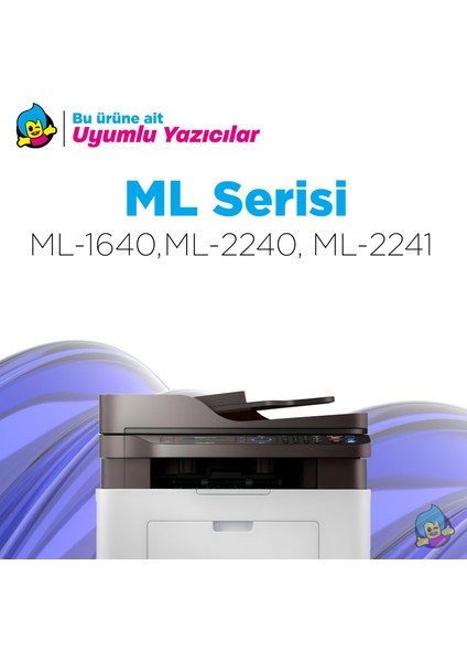 Samsung 108 / MLT-D108S Muadil Toner 4'lü Avantaj Paket / ML-1640 / ML-2240 / ML-2241 fiyatları