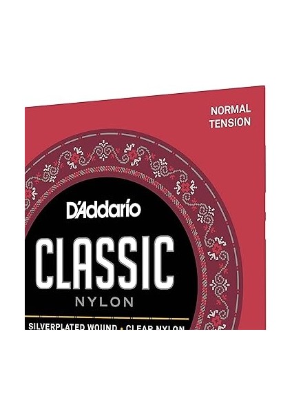 EJ27N 3/4 Klasik Gitar Tel Seti (3/4), Silverplated Wound, C fırsatları