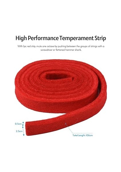 Piyano Akort Aletleri, Profesyonel Piyano Akort Aleti, Çekiçli Anahtar Alet Seti, Şerit Lastik Izmaritli, Keçe Dengeleme Rayı Zımbalama, Piyano Enstrümanı Döndürme indirimleri