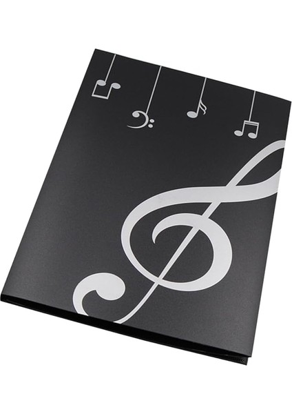Boyutunda Müzik Notası Klasörü Dayanıklı Piano Notası Dosyası Müzik Öğrencileri ve Sunumlar Için Uygun Spiral Bağlama ile Kolay Kullanım