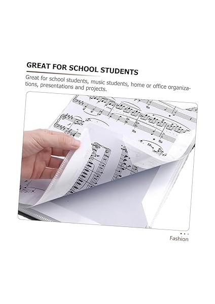 Boyutunda Müzik Notası Klasörü Dayanıklı Piano Notası Dosyası Müzik Öğrencileri ve Sunumlar Için Uygun Spiral Bağlama ile Kolay Kullanım indirimleri