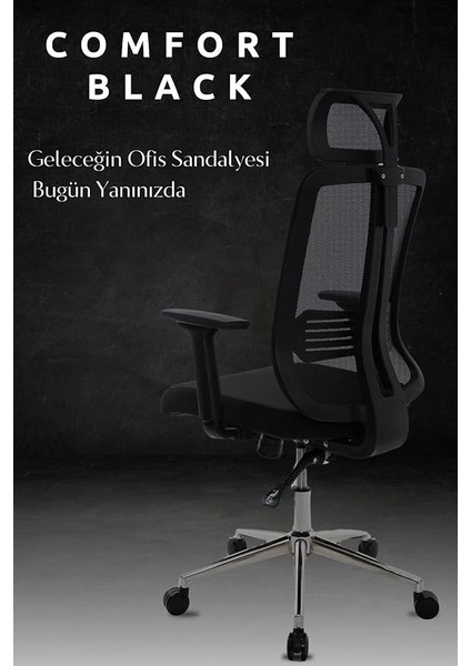 Büro Ofis Sistemleri // Comfort Makam Koltuğu Müdür Koltuğu Yönetici Koltuğu Ofis Sandalyesi Siyah fiyatları