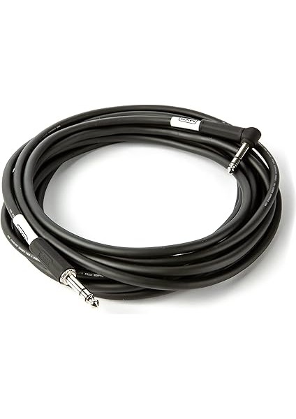 Jım Dunlop Trs Stereo Enstrüman Kablosu 20 Ayak | 6,1 M, 1/4 Inç Açılı Fiş (DCIST20R) fırsatları