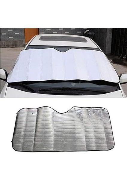 Güneş Gölge Uv Perde Araba Güneşliği Filmi Cam Güneş Önleyici Ön Cam Güneşlik Ön Pencere Güneşlik 130X65 cm fırsatları