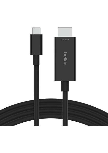Usb-C - HDMI 2.1 Kablo, 60 Hz'de 8k Için 2 M Kablo, 144 Hz'de 4k, Hdr, Hbr3, Dsc, Hdcp 2.2, Macbook, iPad Pro ve Diğer Usb-C Cihazları ile Uyumlu