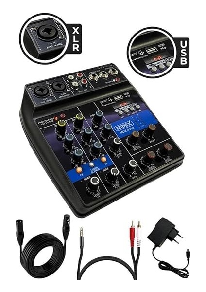 Mix Paket-1 Stüdyo Youtuber Podcast Kayıt Ekipman Seti fiyatları