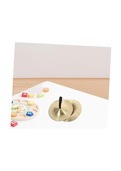 1 Çift Perküsyon Enstrümanları Küçük Parmak Zilleri El Zilleri Dans Etmek Için Küçük Müzik Aleti indirimleri