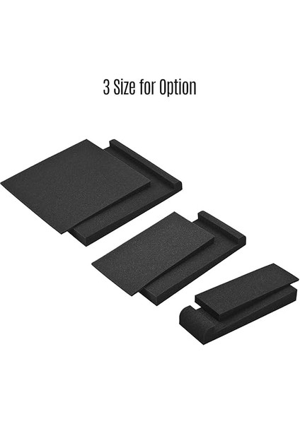 Ses Yalıtım Pedleri 2 Paket Yüksek Yoğunluklu Akustik Izolasyon Köpüğü Yalıtım Pedleri 27 * 14CM Stüdyo Monitör Hoparlörü Için Kullanılabilir Alan fiyatları