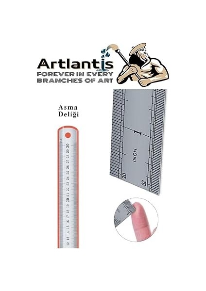 Çelik Cetvel 30 cm ve Kretuar Bıçağı 5 Yedek Bıcaklı 1 Adet Paslanmaz Çelik Metal Çetvel 30 Santimetre fırsatları