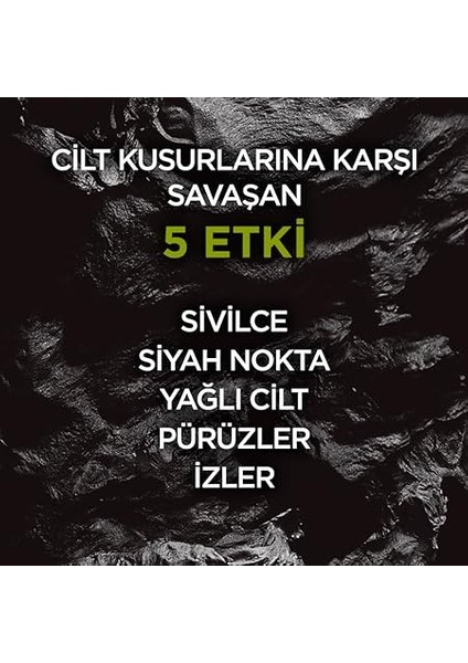 Parıs Men Expert Pure Charcoal Cilt Problemlerine Karşı Savaşan Yüz Yıkama Jeli 100 ml indirimleri