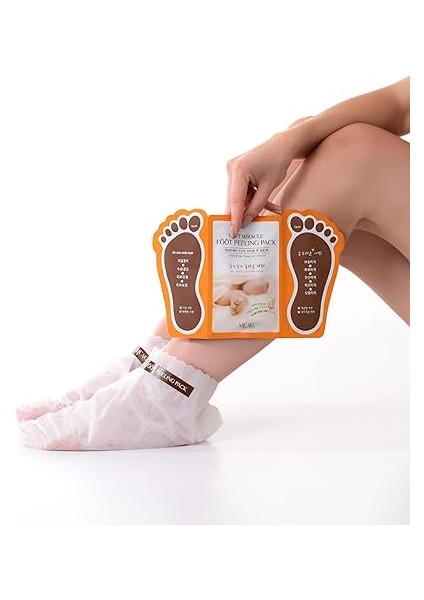Mijin Cosmetics Miracle Foot Peeling Pack - Çorap Tipi Ayak Peeling Maskesi fiyatları