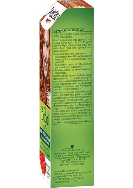 Kalıcı Doğal Renkler 8-77 Tarçın Bakır Goji Berry Özü & Yulaf Çekirdeği Özlü Saç Boyası indirimleri