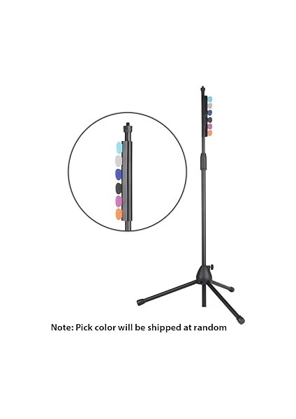 Gitar Penası Tutucu, 5 Kauçuk Pena Ile, Gitar Penaları Için Klipsli Klips, Mikrofon Için, Nota Standı, Evrensel Çap 16 – 19 Pipo fiyatları