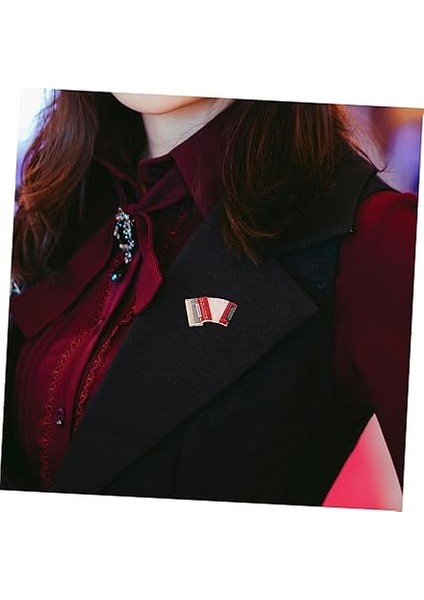 Müzik Temalı El Yapımı Akordeon Broş Kadın ve Kızlar Için Ceket Şapka Sırt Çantası ve Kazak Dekorasyonu indirimleri