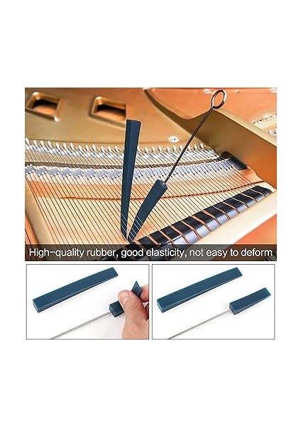 Profesyonel Piyano Akort Kiti Akort Anahtarı Çekiç Mizaç Şerit Siz Kit Piyano Dıy Sabitleme Seti indirimleri