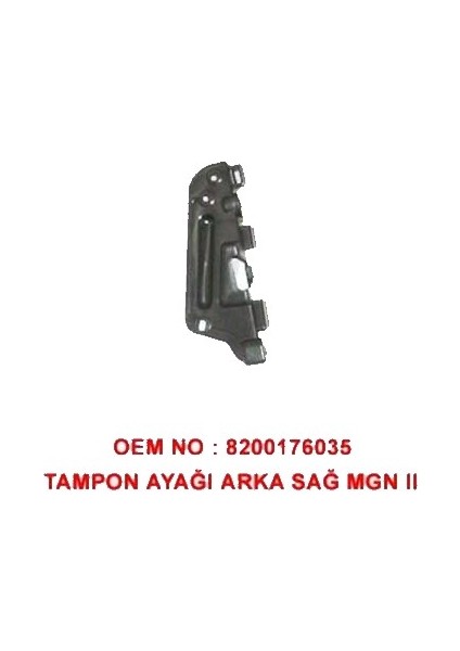 ARKA TAMPON TUTTURUCU SAĞ MEGANE 2 8200176035