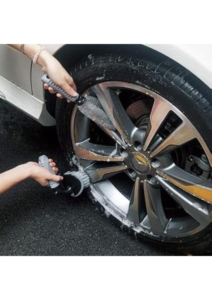 Profesyonel 6 Parça Mikrofiber Araç Yıkama Seti Araç Jant Yıkama Fırcası Bezi Araç Yıkama Fırca Seti fırsatları