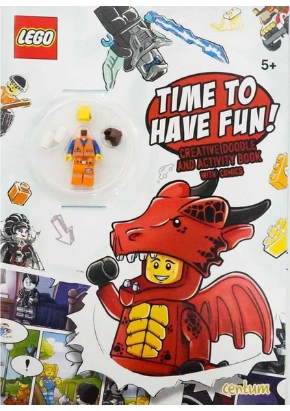 Time To Have Fun: Creative Doodle And Activity Book