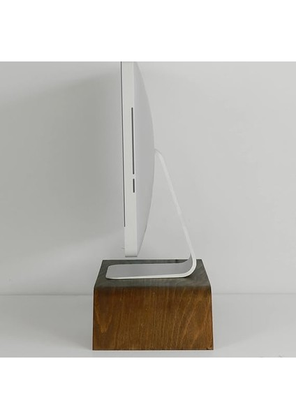 Wood Dayanıklı Ağaç Monitör Ayağı ve Yükseltici Bilgisayar Standı (Ceviz) fırsatları