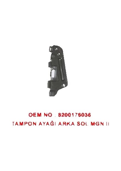 ARKA TAMPON TUTURUCU SOL MEGANE 2 8200176036