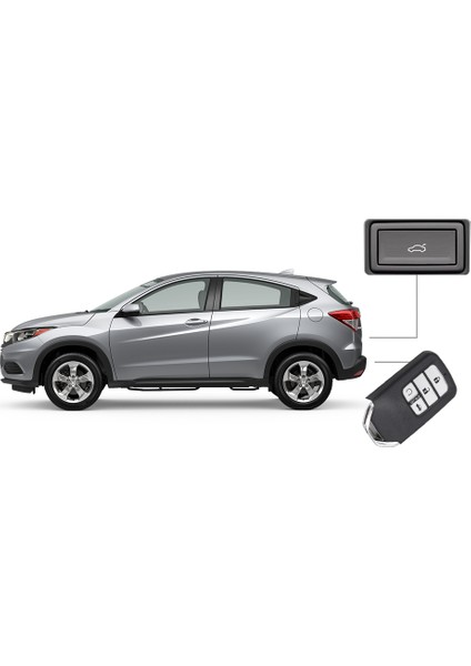 Honda Hr-V 2022-2025 Elektrikli Bagaj Sistemi (Çift Motorlu)