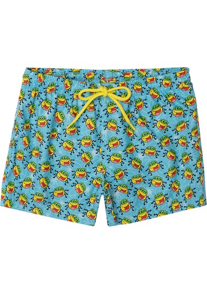 SM21120141 Çok Renkli Şort Çocuk Mayo